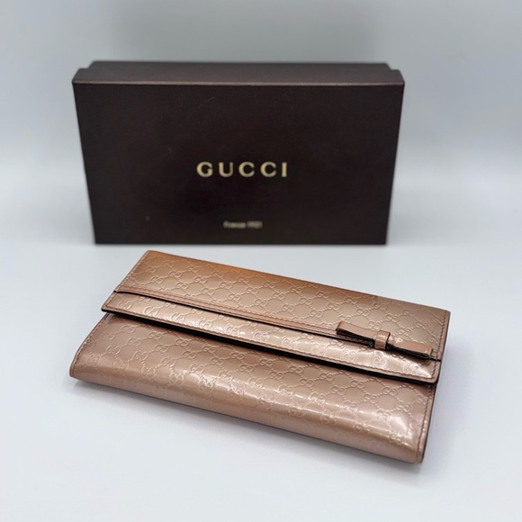 Gucci Micro GG Candy Shine Wallet w/ Box - Picture 12 of 15